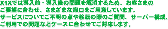 安心帯域レンタルサーバーサポートでマネージド格安専用レンタルのホスティングユーザーサポート